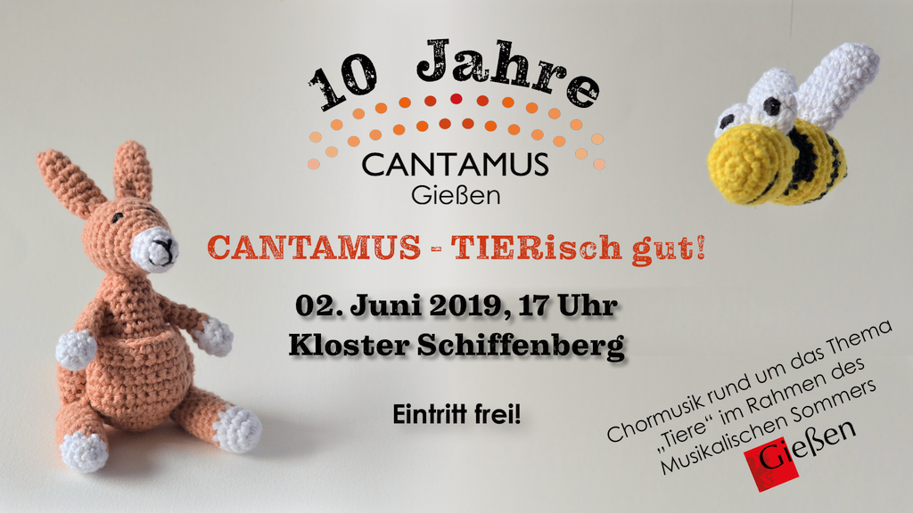 2019 cantamus schiffenberg tierisch gut