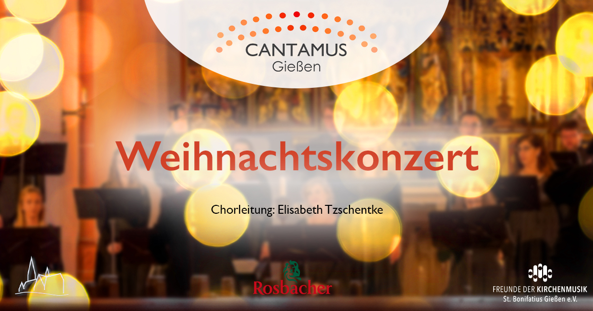 Cantamus Weihnachtskonzert 2023