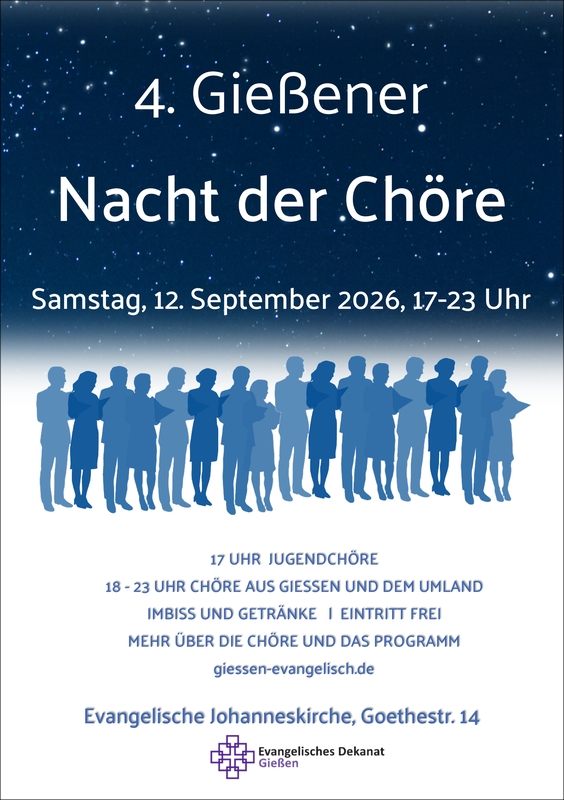 Nacht der Chöre Gießen 2026