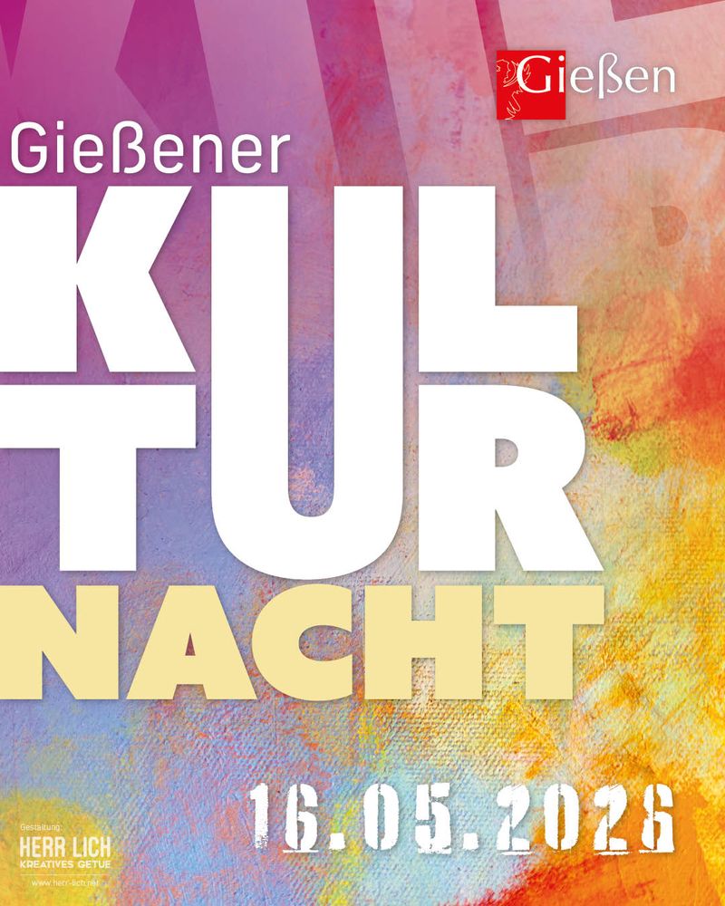 2026 Gießener Kulturnacht: wir sind dabei!